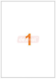 A4 Labels A4ST100 A4 Labels A4ST100